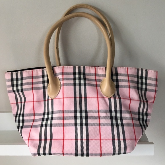 Handbags - Summer Strawberry Pink Plaid Handbag